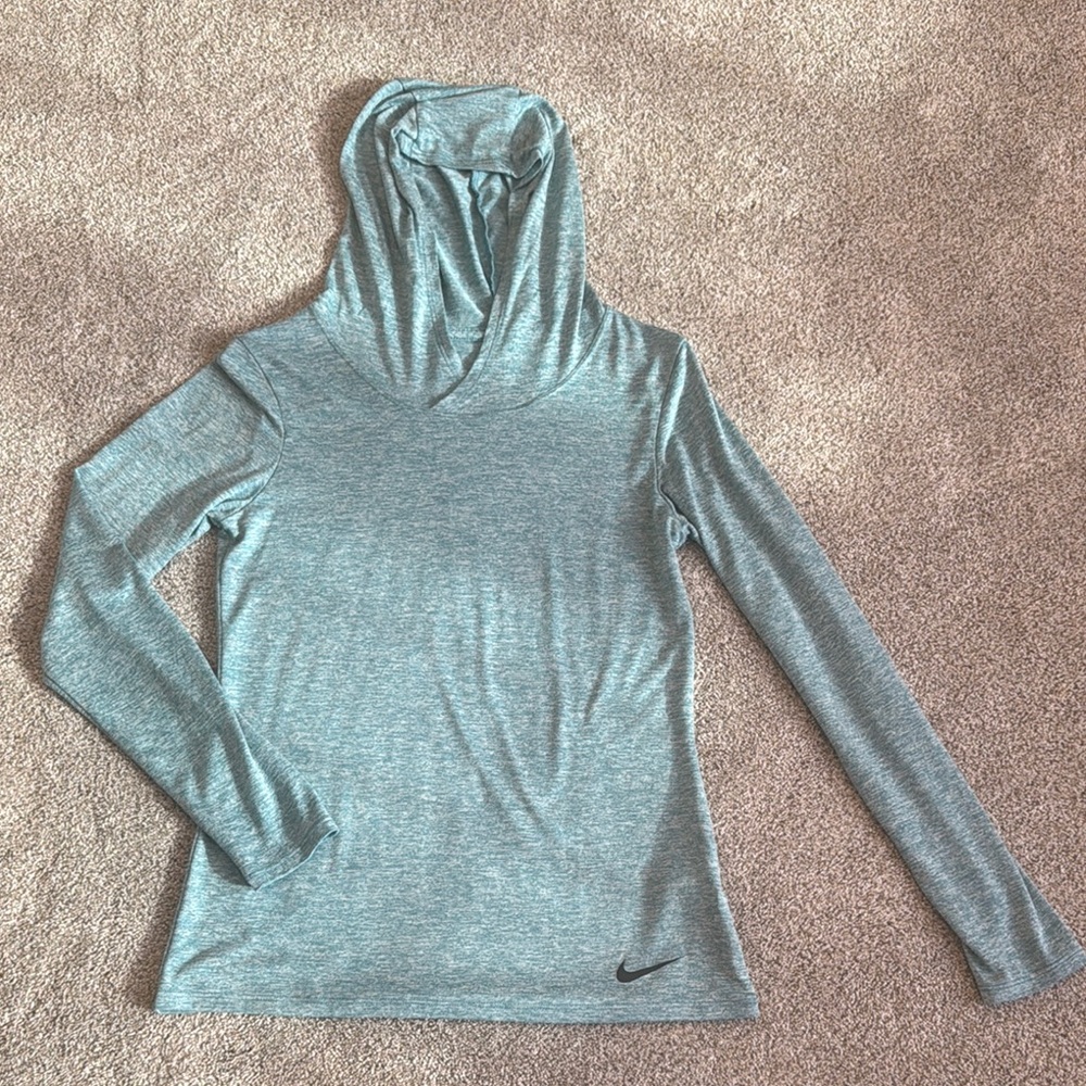 Nike Dri-Fit Hooded Long Sleeve Tee